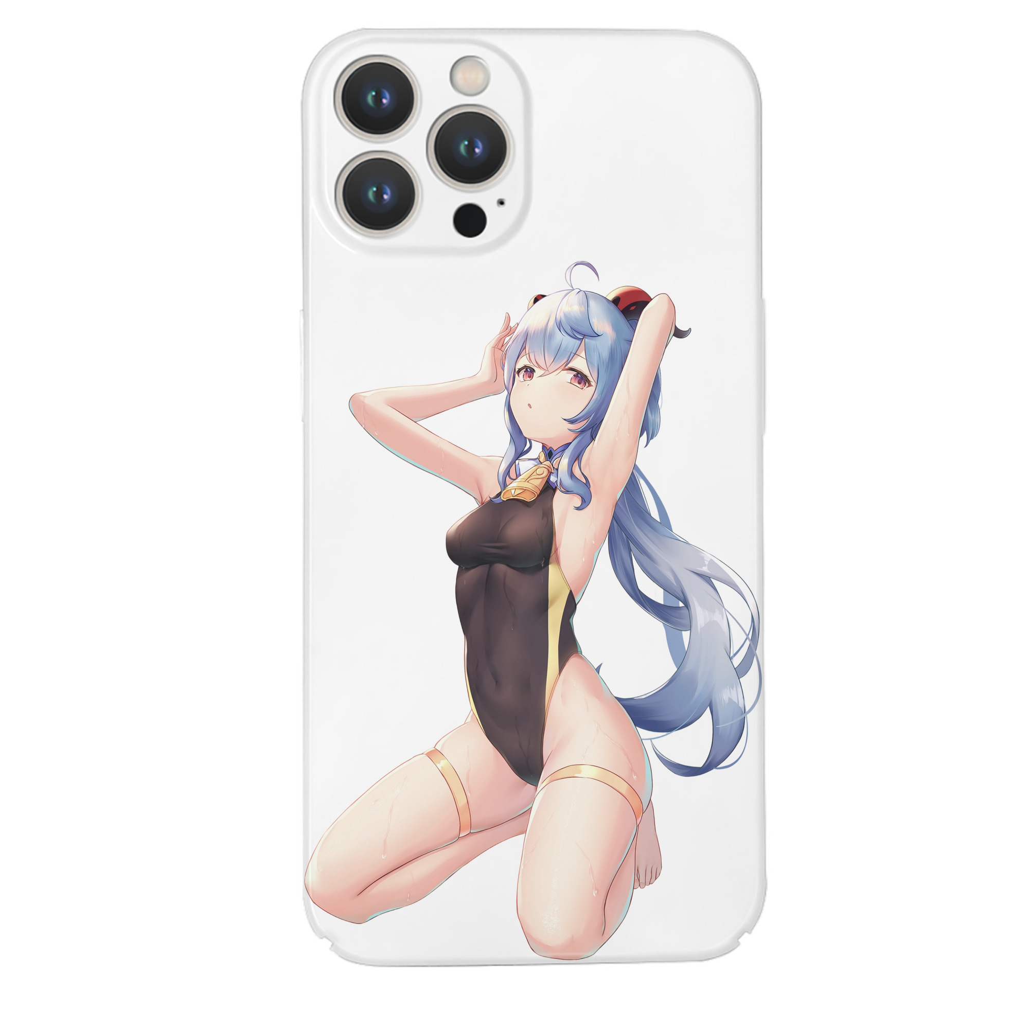 げんし神 甘雨 かんう genshin Ganyu 【iPhone 14シリーズ対応】ハードケース